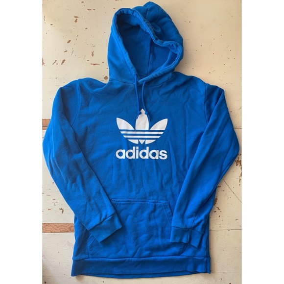 royal blue adidas sweatshirt